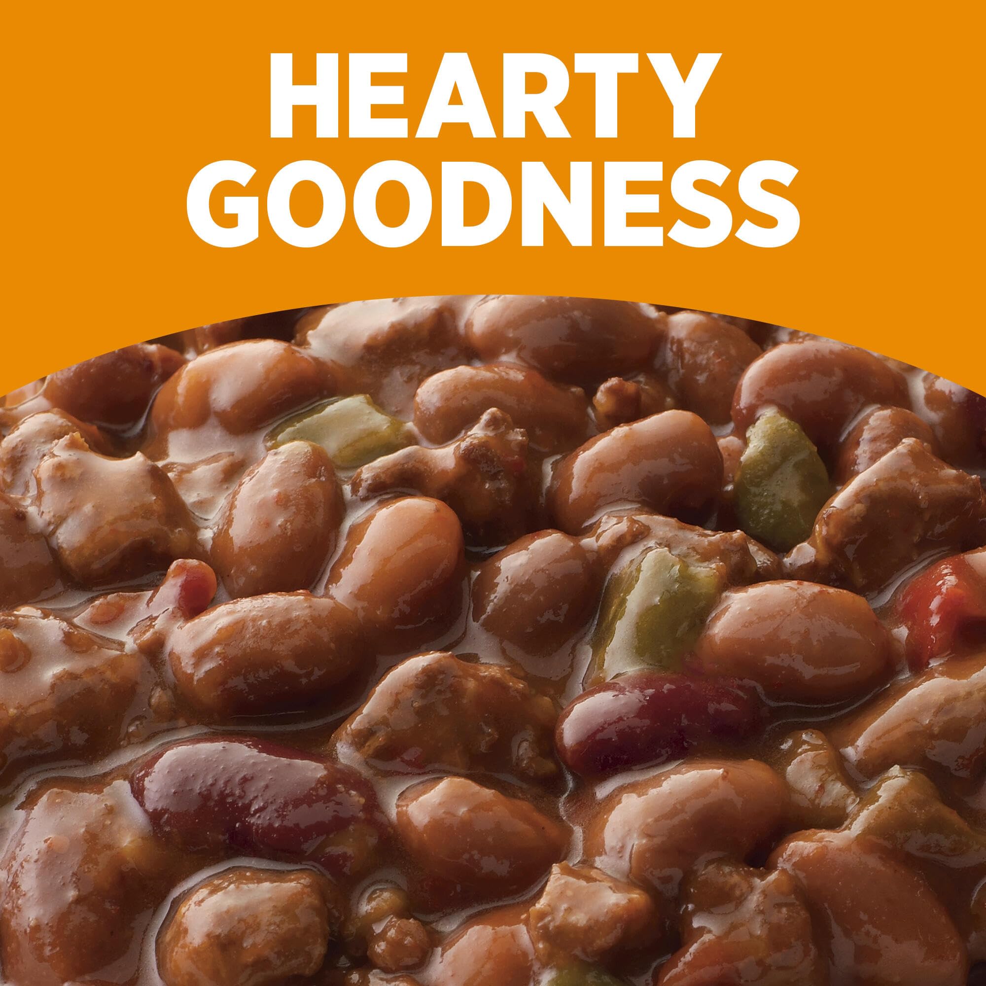 Nutrition label on HORMEL COMPLEATS chili with beans package