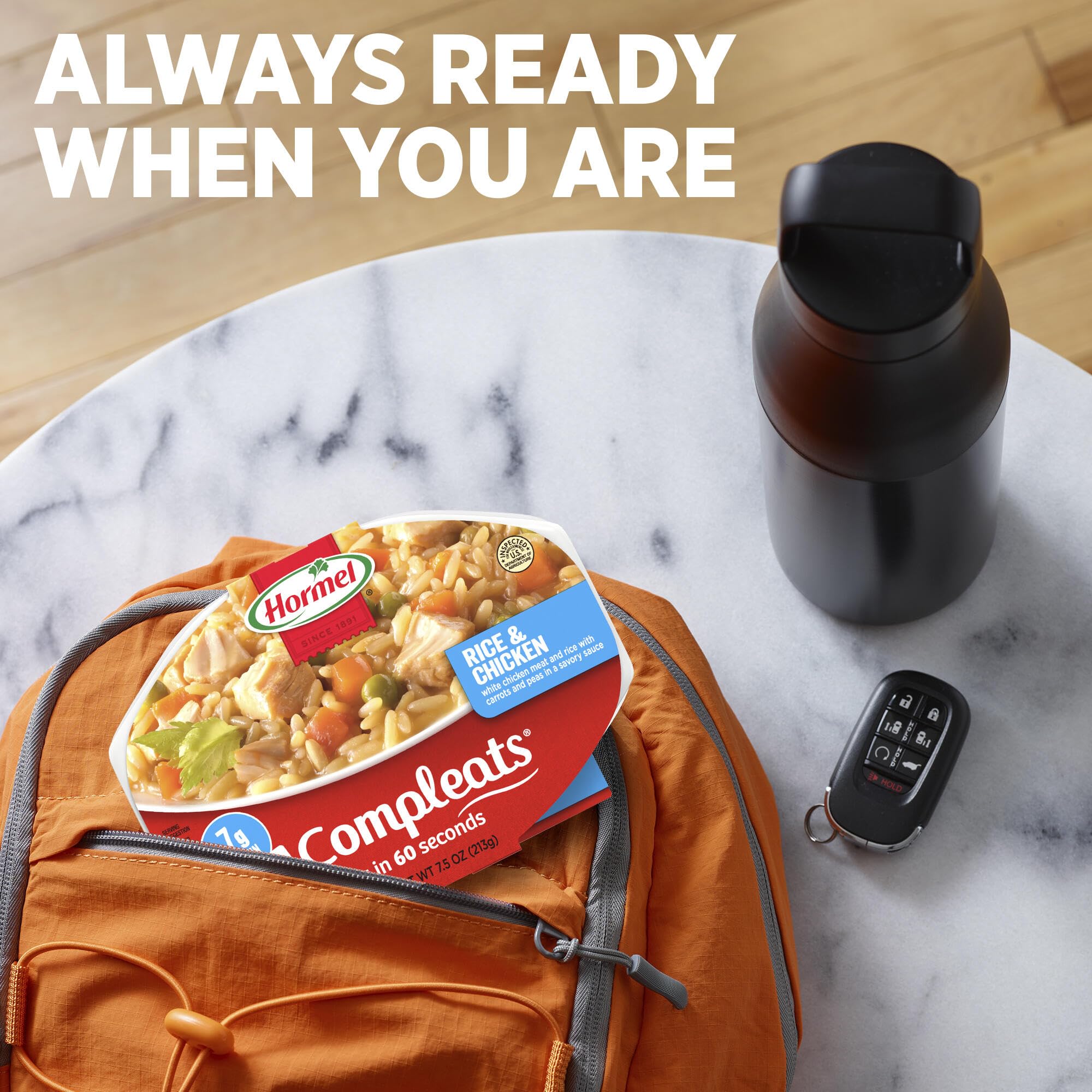 Heat-and-serve dish from HORMEL COMPLEATS lineup