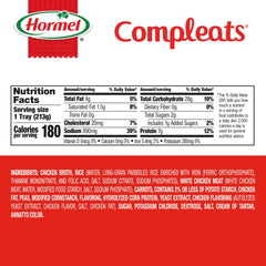 HORMEL COMPLEATS rice and chicken with vegetables for a balanced lunch