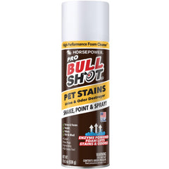 Horsepower Bull Shot Pet Pro on carpet with foam tackling deep stains