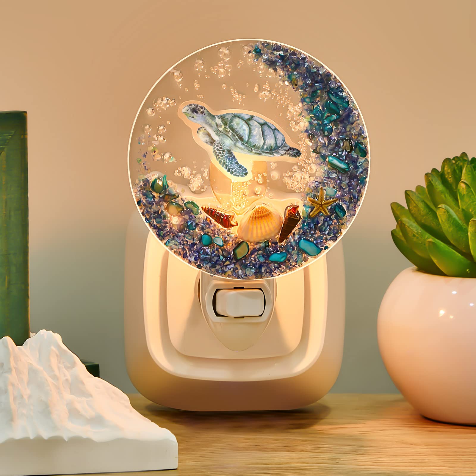 Hortsun coastal ambience lamp provides subtle bedside lighting