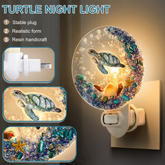 Hortsun ocean animals night light adds cozy coastal ambiance