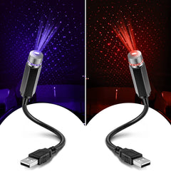 Hortsun USB star projector 2 pack lights the ceiling for cozy ambiance