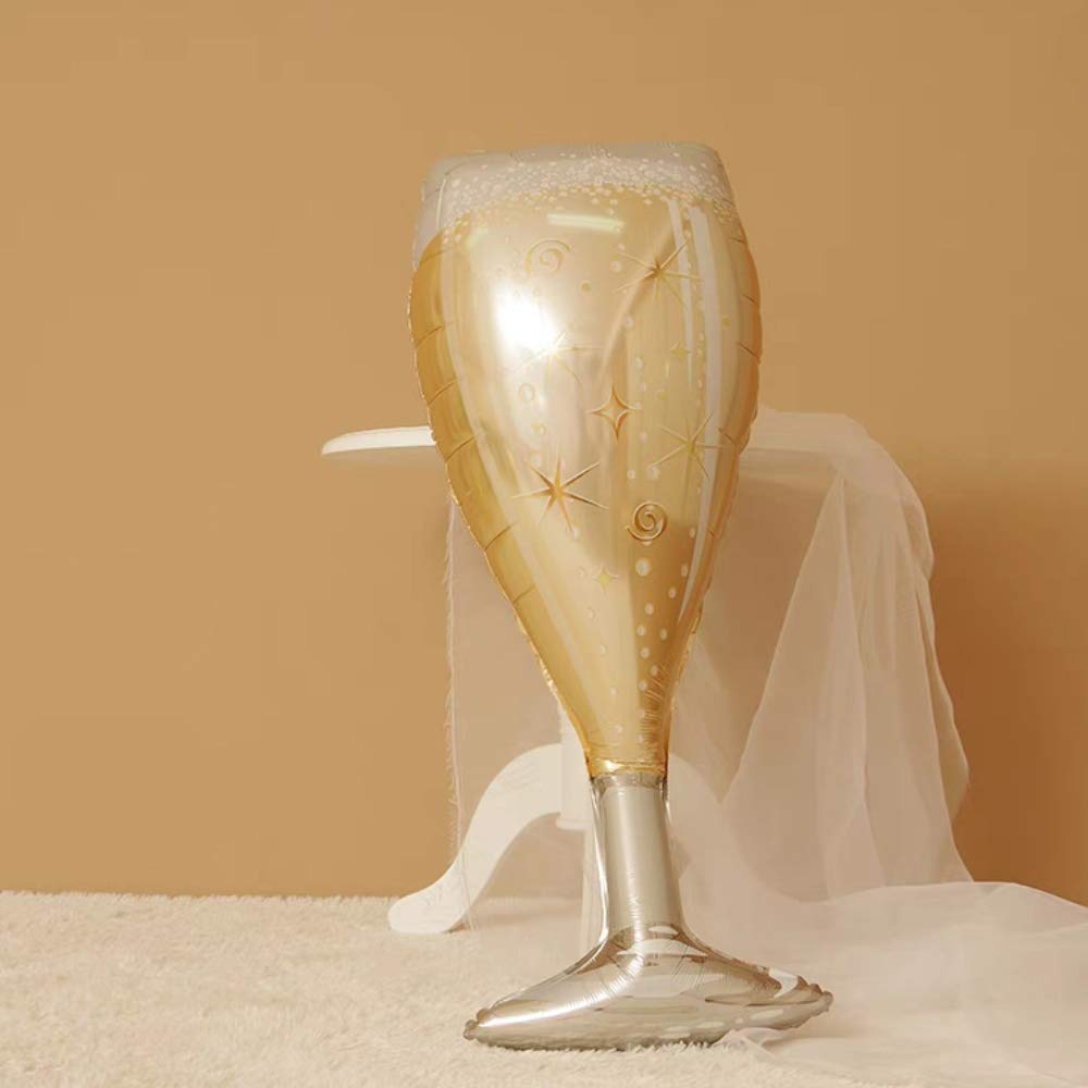 HORUIUS rose gold champagne balloons for Valentine or anniversary celebrations.