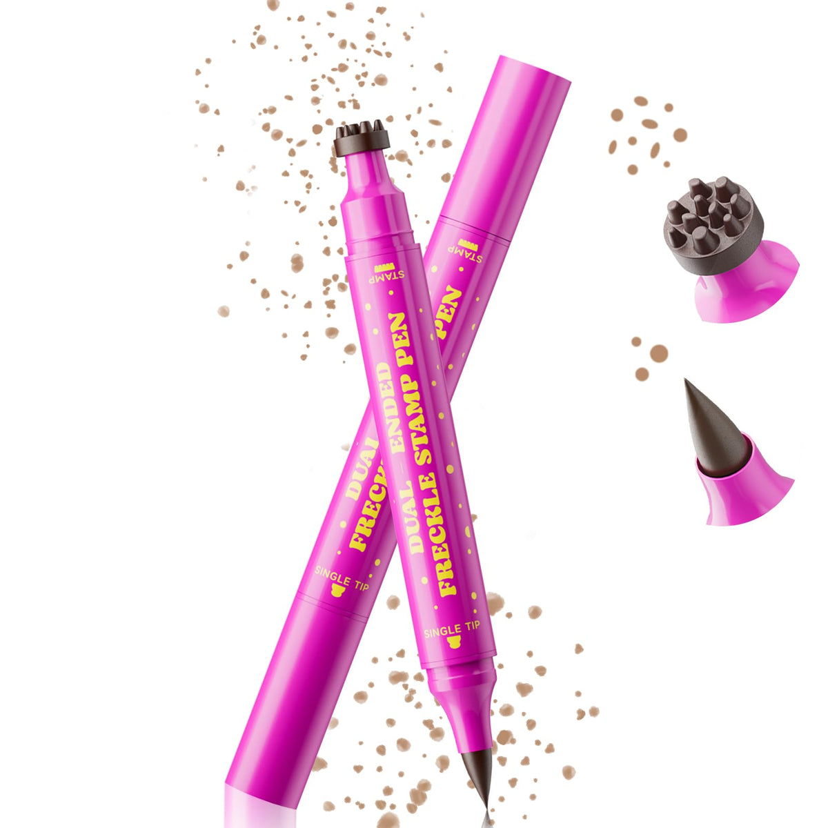 Hosaily Freckle Stamp Pen dual-ended design creating natural freckles quickly.