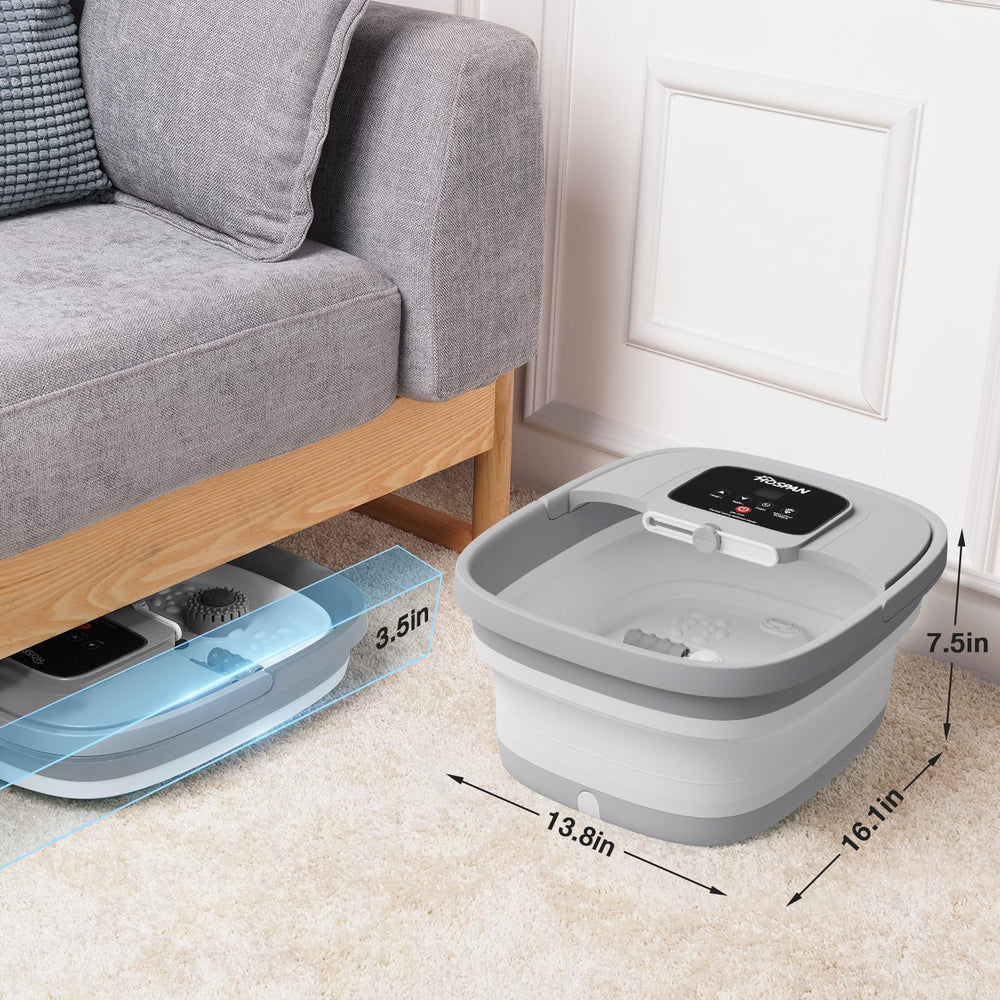 HOSPAN foot spa front handle and drainage for safe, easy portability