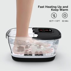 HOSPAN foot spa front handle and drainage outlet for easy handling