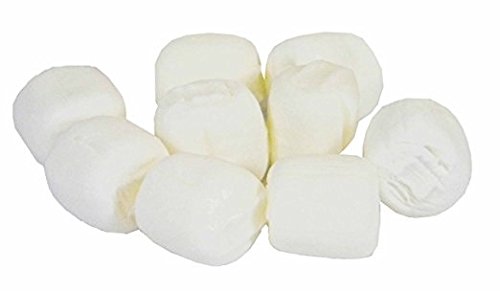 Hospitality Mints buttermints on a table used as decoration and confetti.
