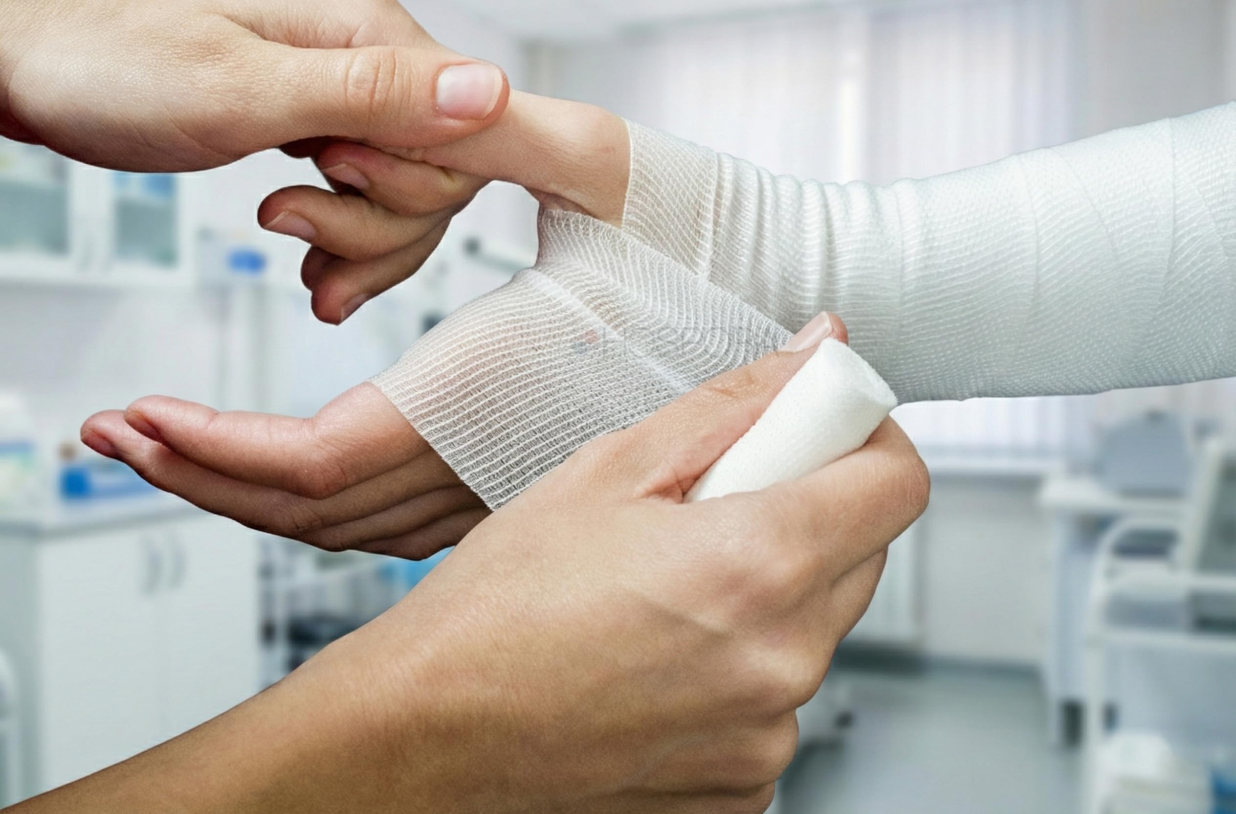Hospora gauze with FDA registered label for trusted safety