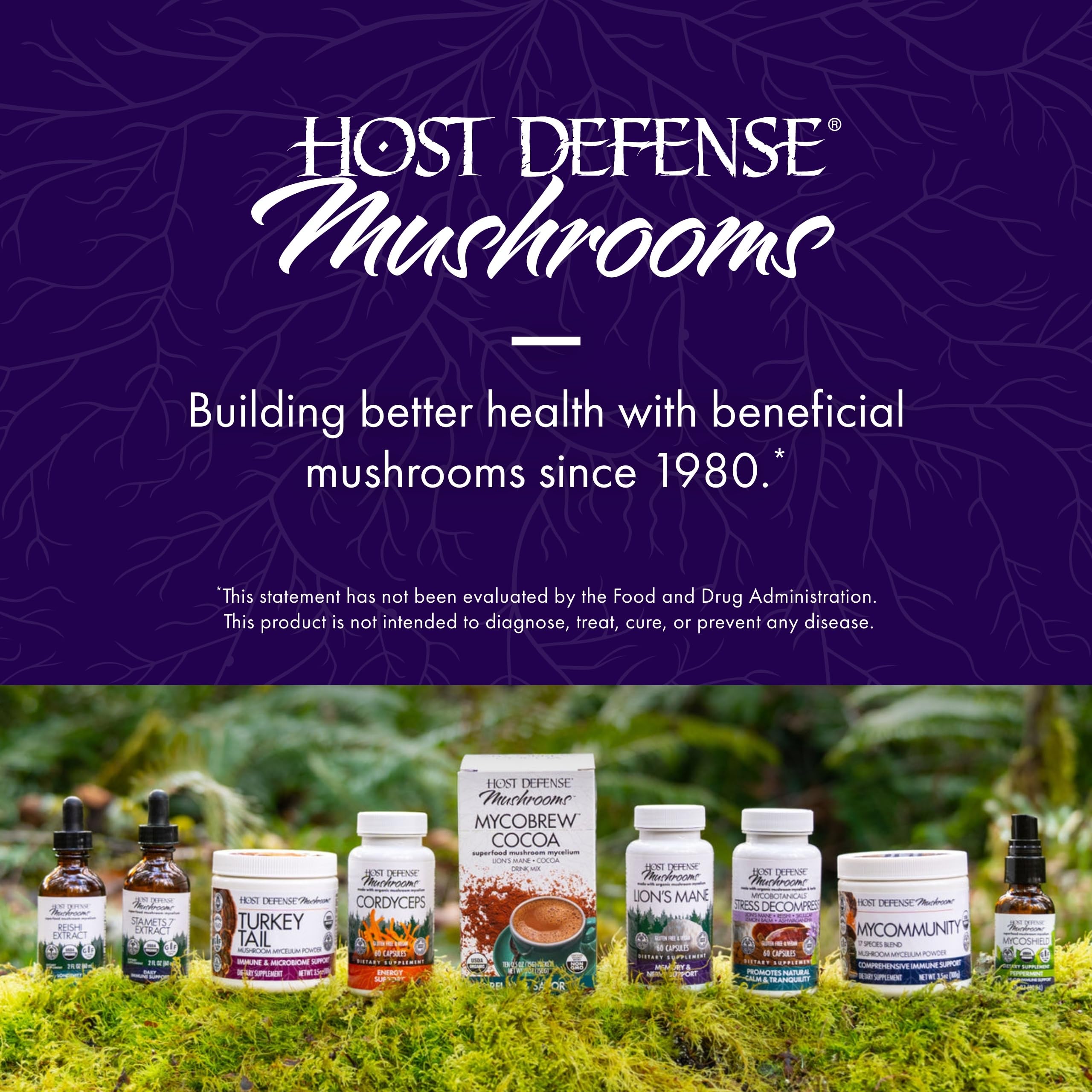 Host Defense BrainBotanicals daily-use setup suggests easy routine integration