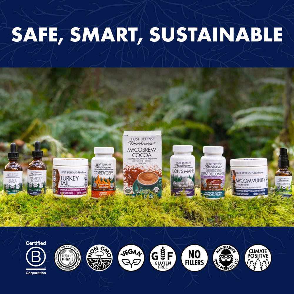 Pour shot showing capsules for routine daily use