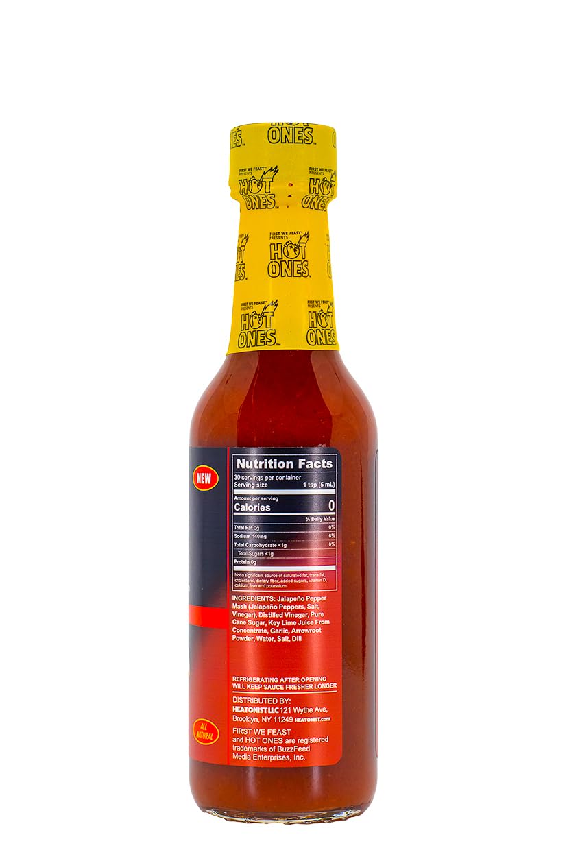 HOT ONES Pickled Garlic Sriracha wings glaze adds savory-spicy finish.