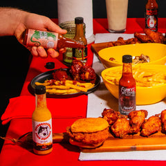 Close-up of HOT ONES Season 29 label highlighting natural ingredients