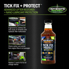 Hot Shot's Secret wear protection near camshaft area