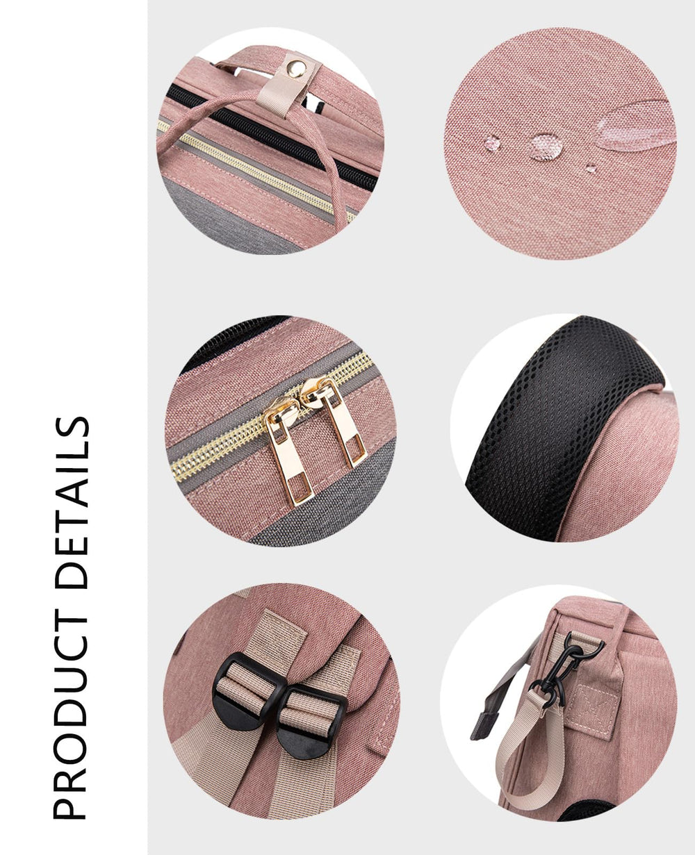 houscly insulated bottle pockets help maintain temperature on the go