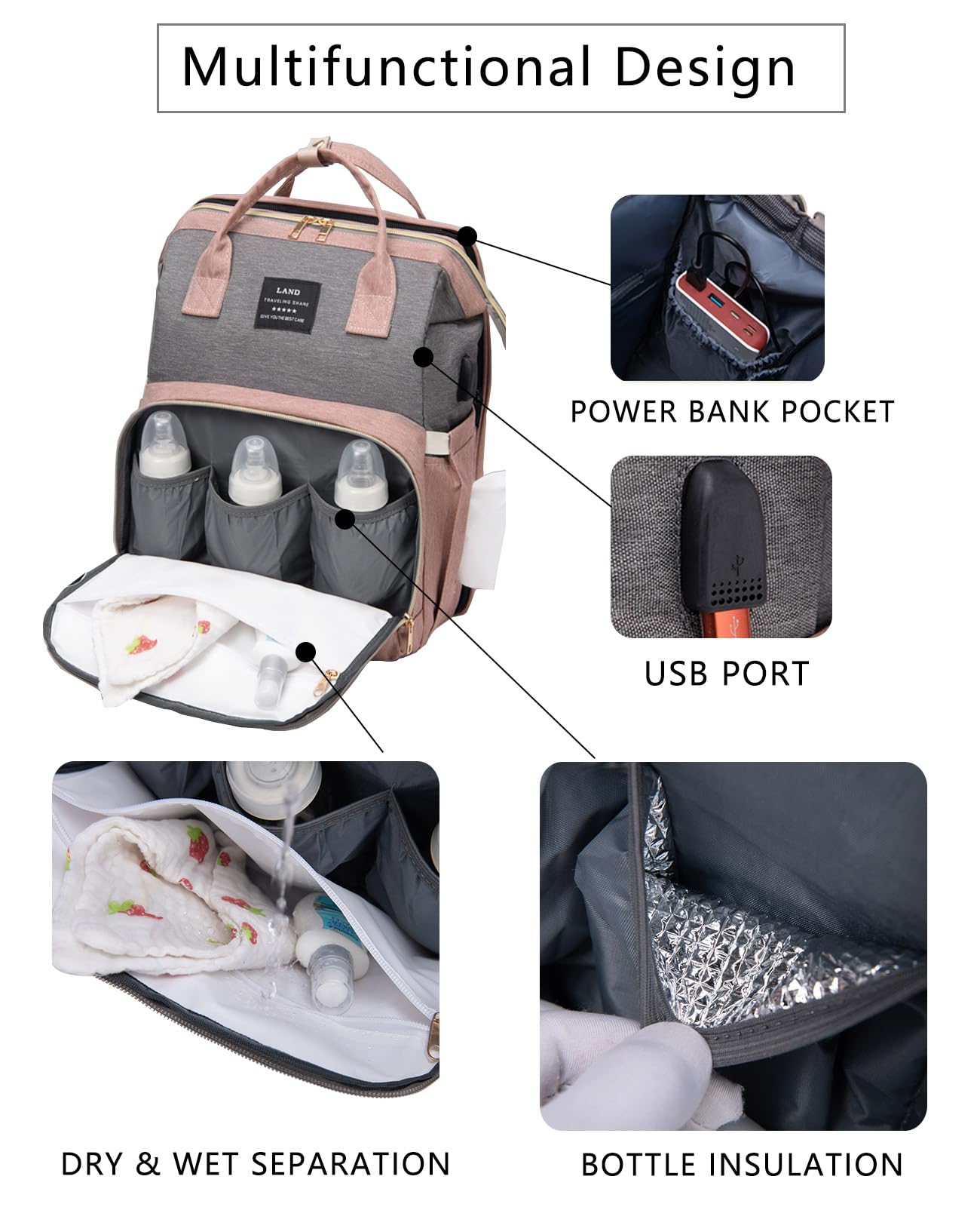houscly sunshade net protects your baby from sun and insects