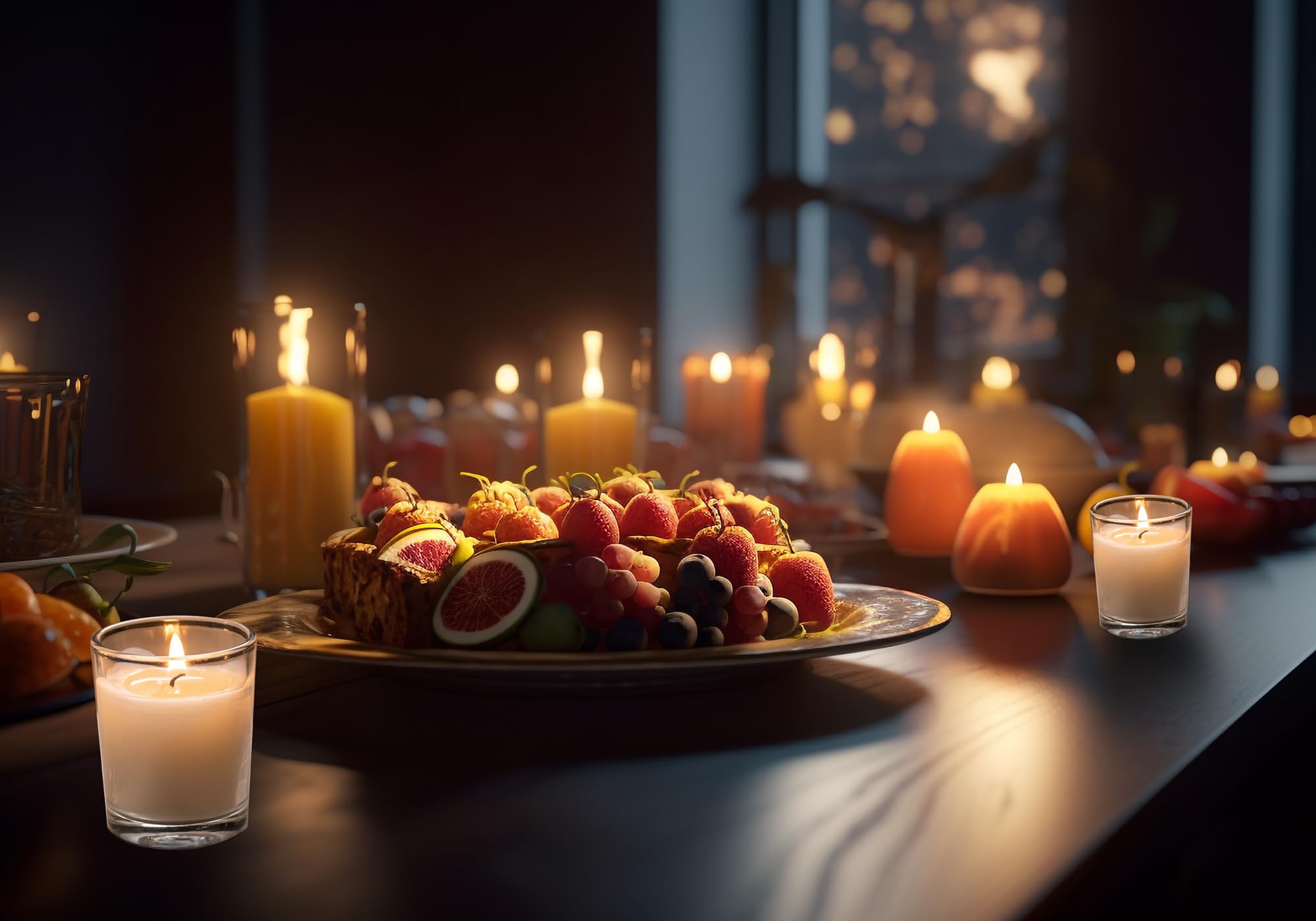 Housecret scent-free glow votives for mood lighting