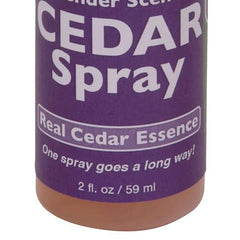 Household Essentials CedarPower Spray closet-hangers-sachets cedar aroma refreshes closet items.