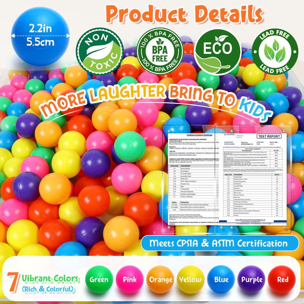 Hovenlay green ball pit ball, ideal for indoor play spaces