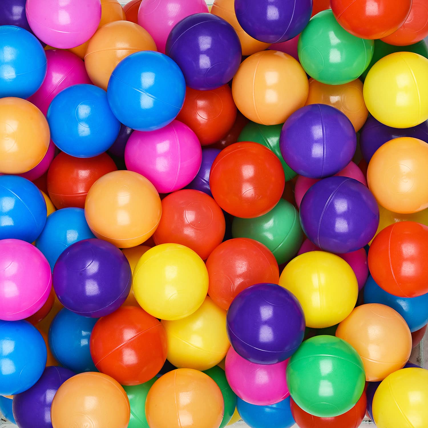 Hovenlay yellow ball pit ball, bright color for engagement