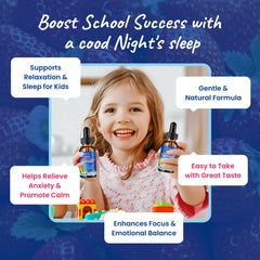 Hovika drops with dropper showing precise dosage for calm evenings