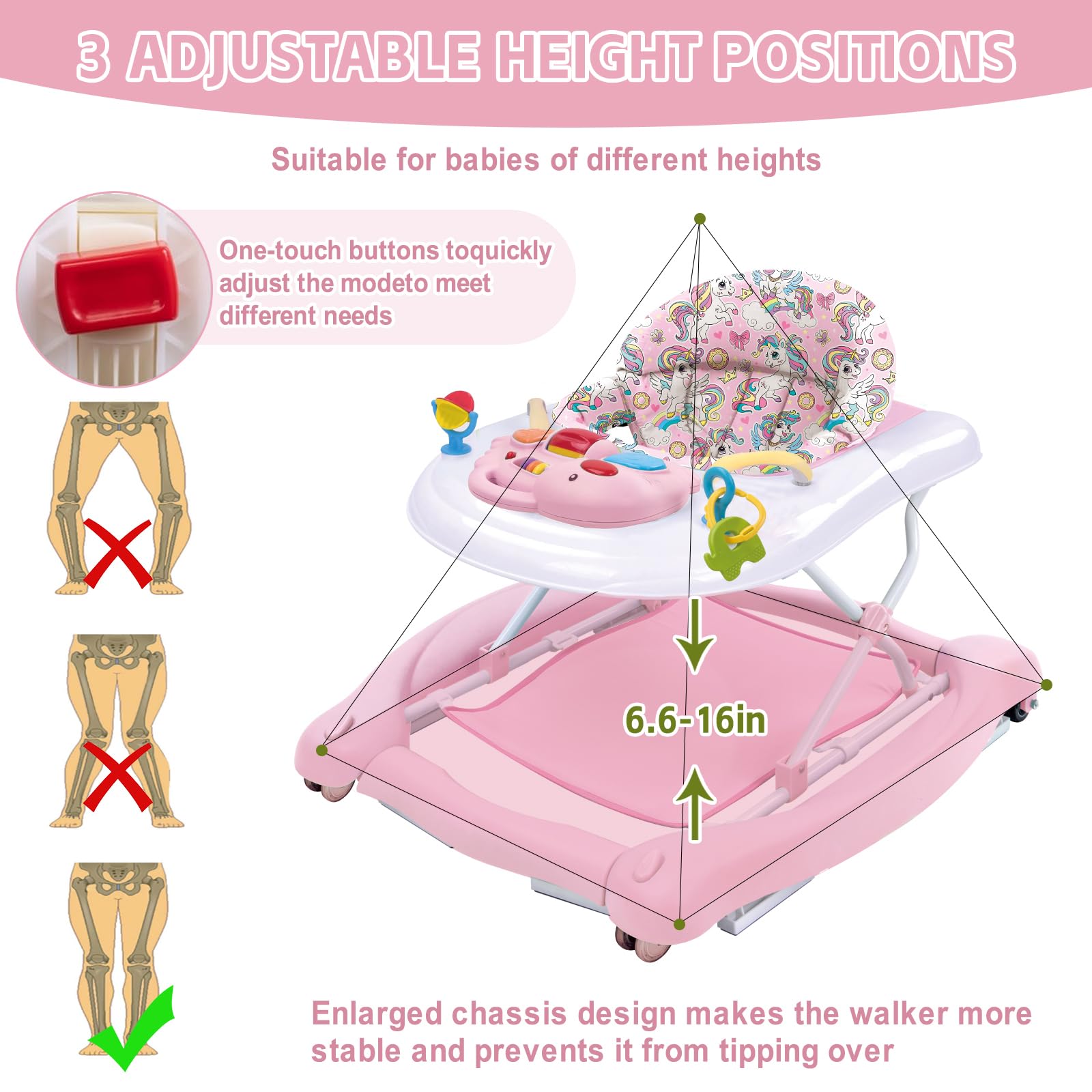 Howeemo dining-table mode with removable tray for snacks.