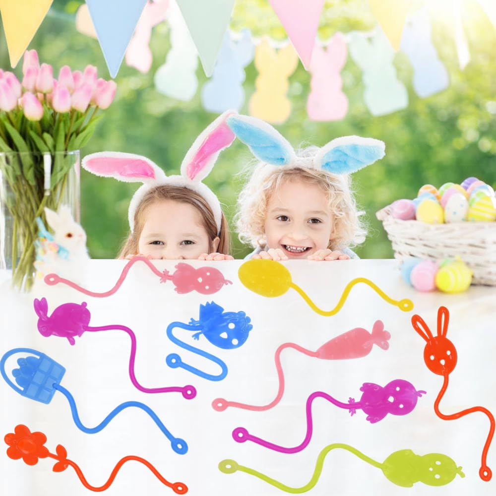 Howzcci Easter sticky hands are easy to stick, toss, and stretch