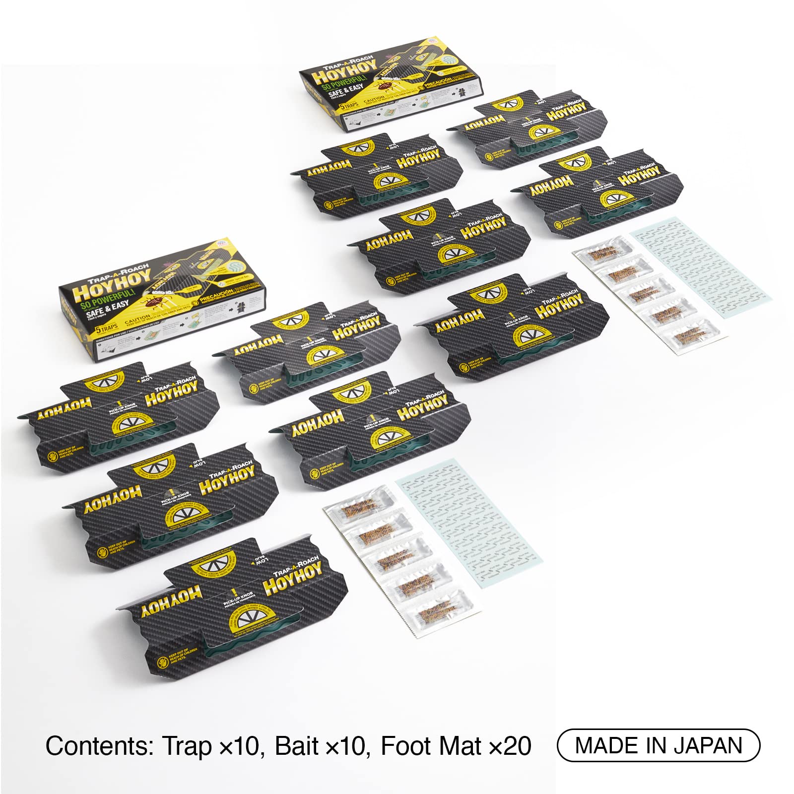 HOY HOY Trap A Roach multi-pack ready for quick home placement