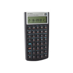 HP 2716570 10bII+ keyboard close-up highlighting intuitive layout for fast keystrokes