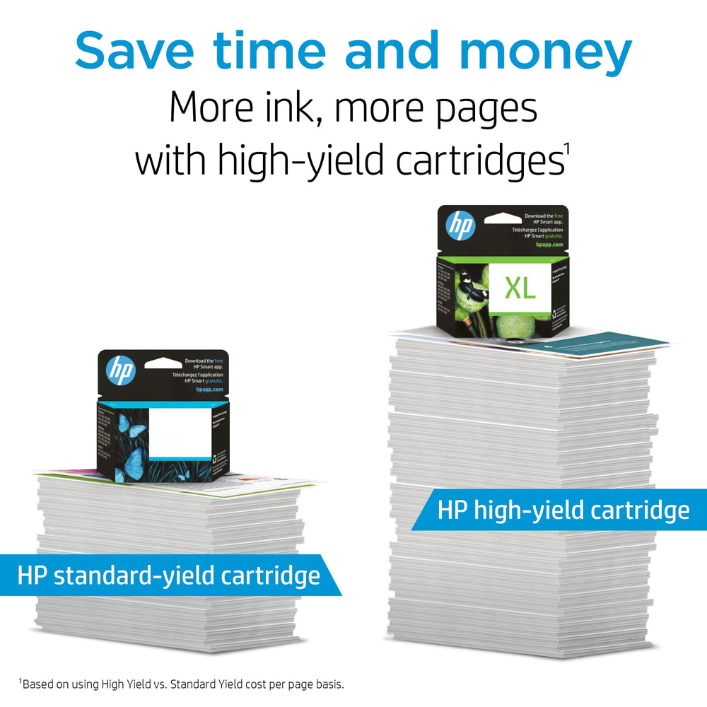 HP 951 yellow ink cartridge for bright highlights in charts.