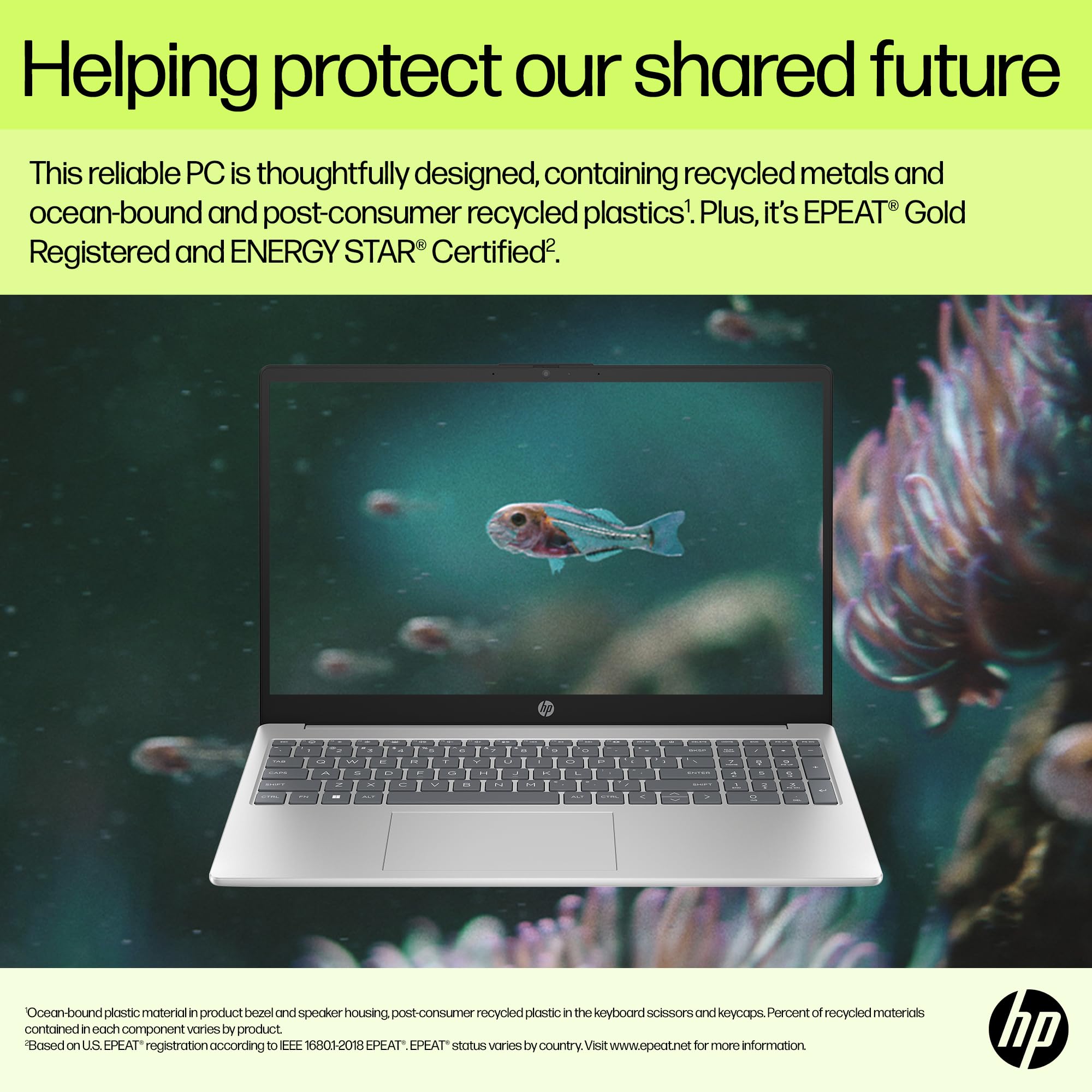HP Windows 11 Pro interface emphasizing security and management tools.