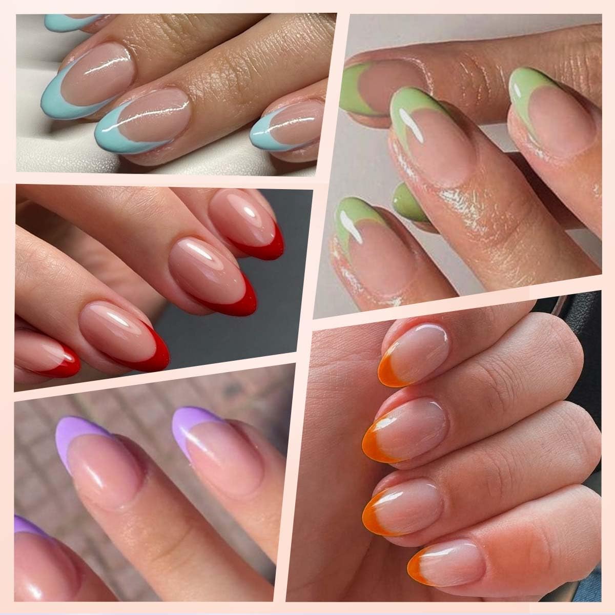 HPYFOI easy-apply nails require no salon tools for beginners