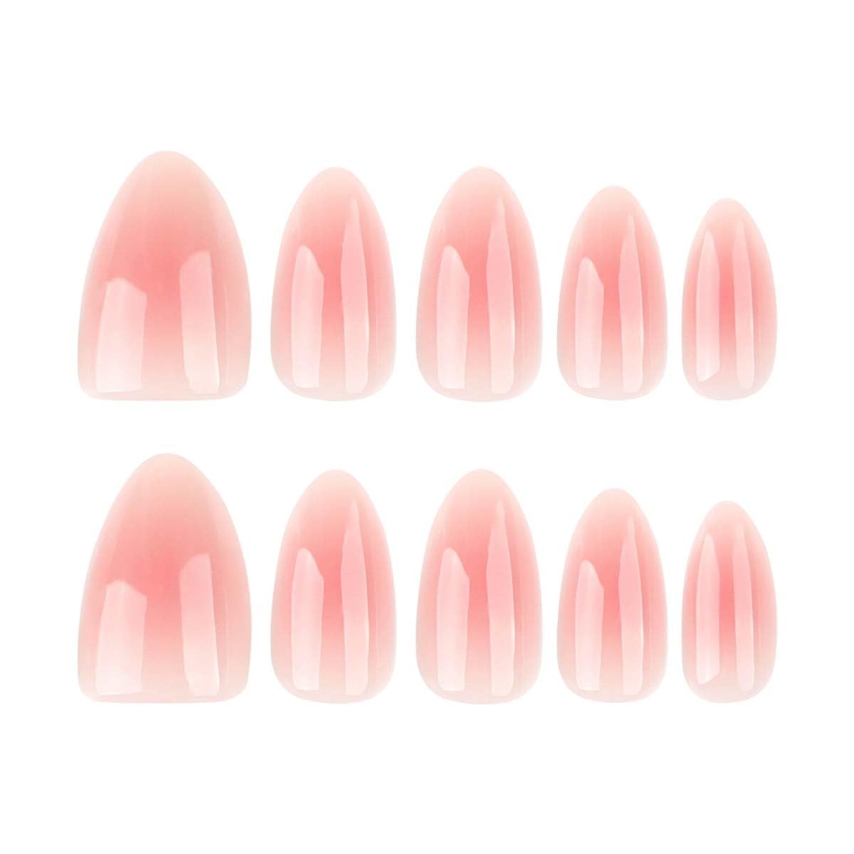 HPYFOI Pink Aura mini nail file and wooden stick for shaping and removal.