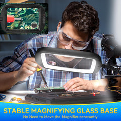 HQGZQL 30x and 10x magnification delivers clear detail without distortion.