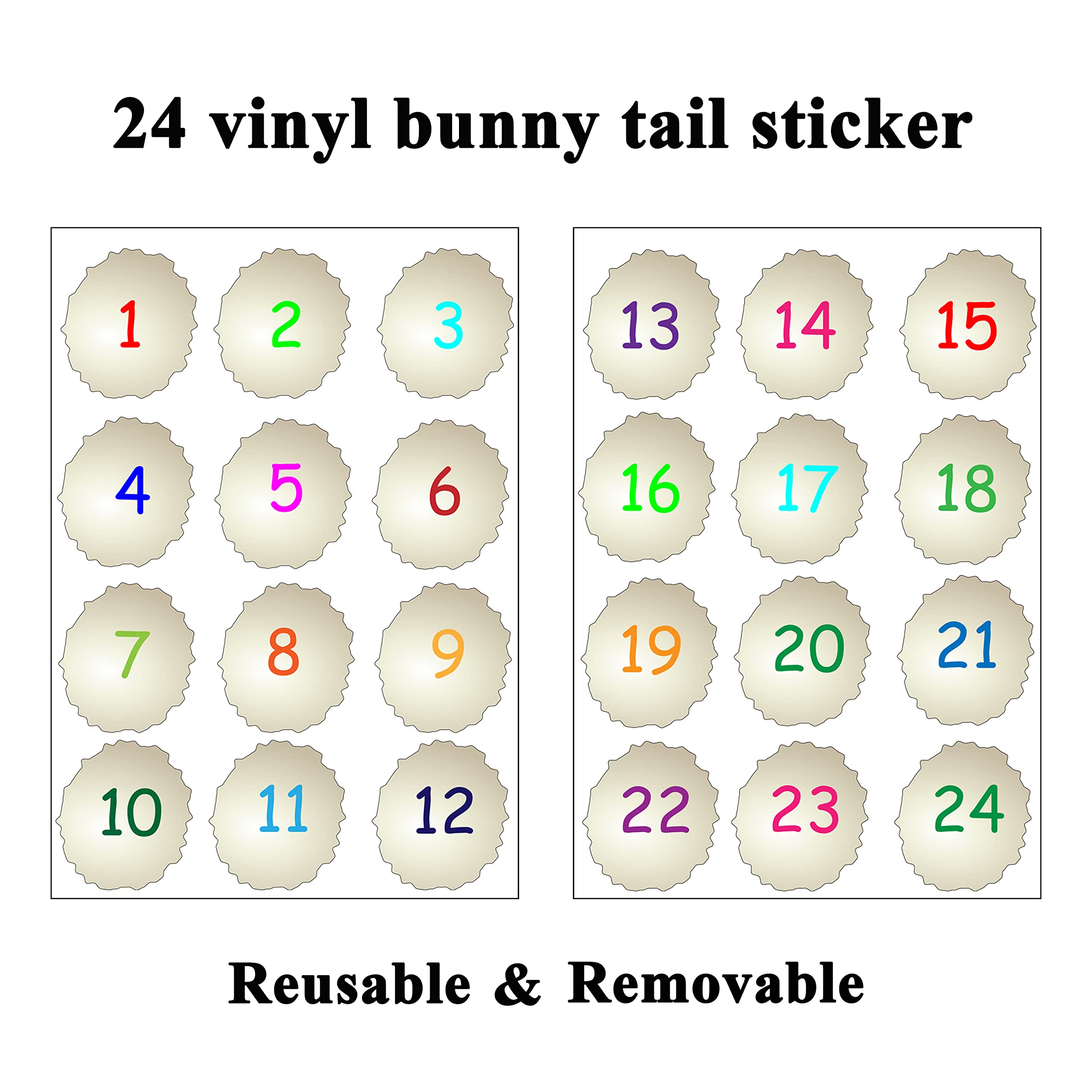 HRENCY dot glues for easy tail placement and reuse.