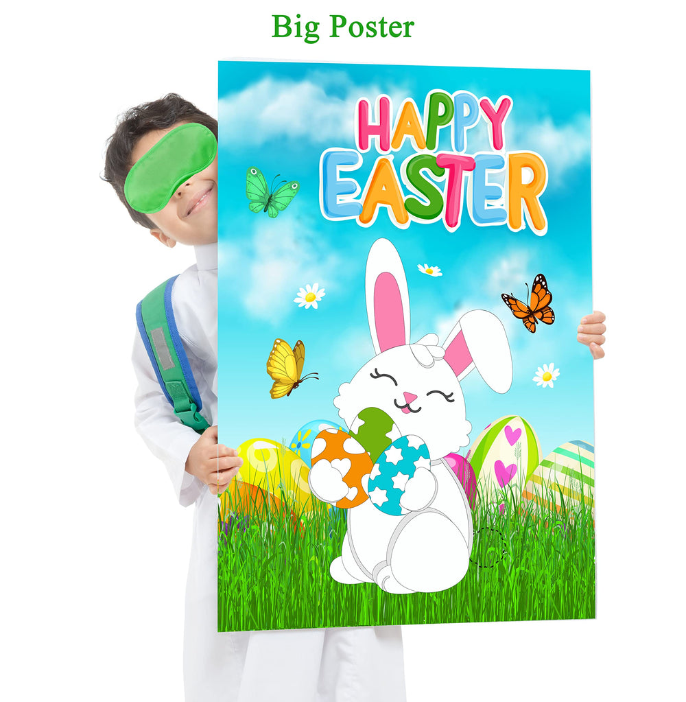 HRENCY Easter party game setup encourages group participation.