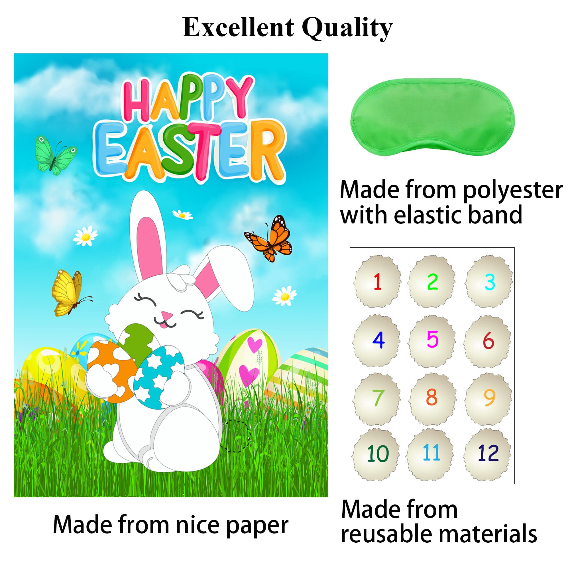 HRENCY Easter poster 28x21 inches doubles as decor.