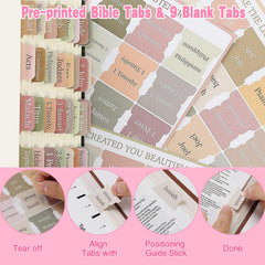 HRFGWDD magnetic bookmarks with scripture themes for easy page marking