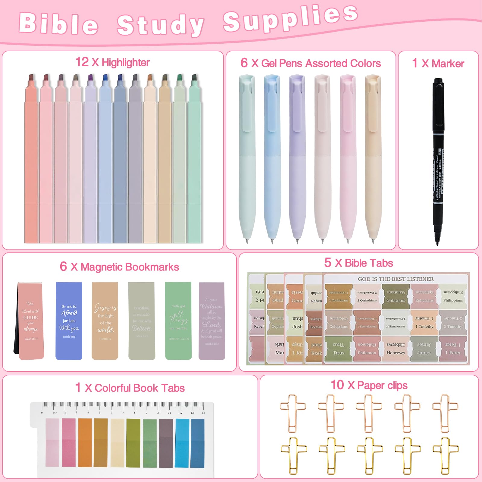 HRFGWDD bible tabs for quick navigation and organization
