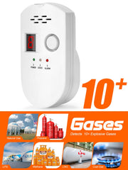 HSTMYFS detector front view showing compact, plug-in design.