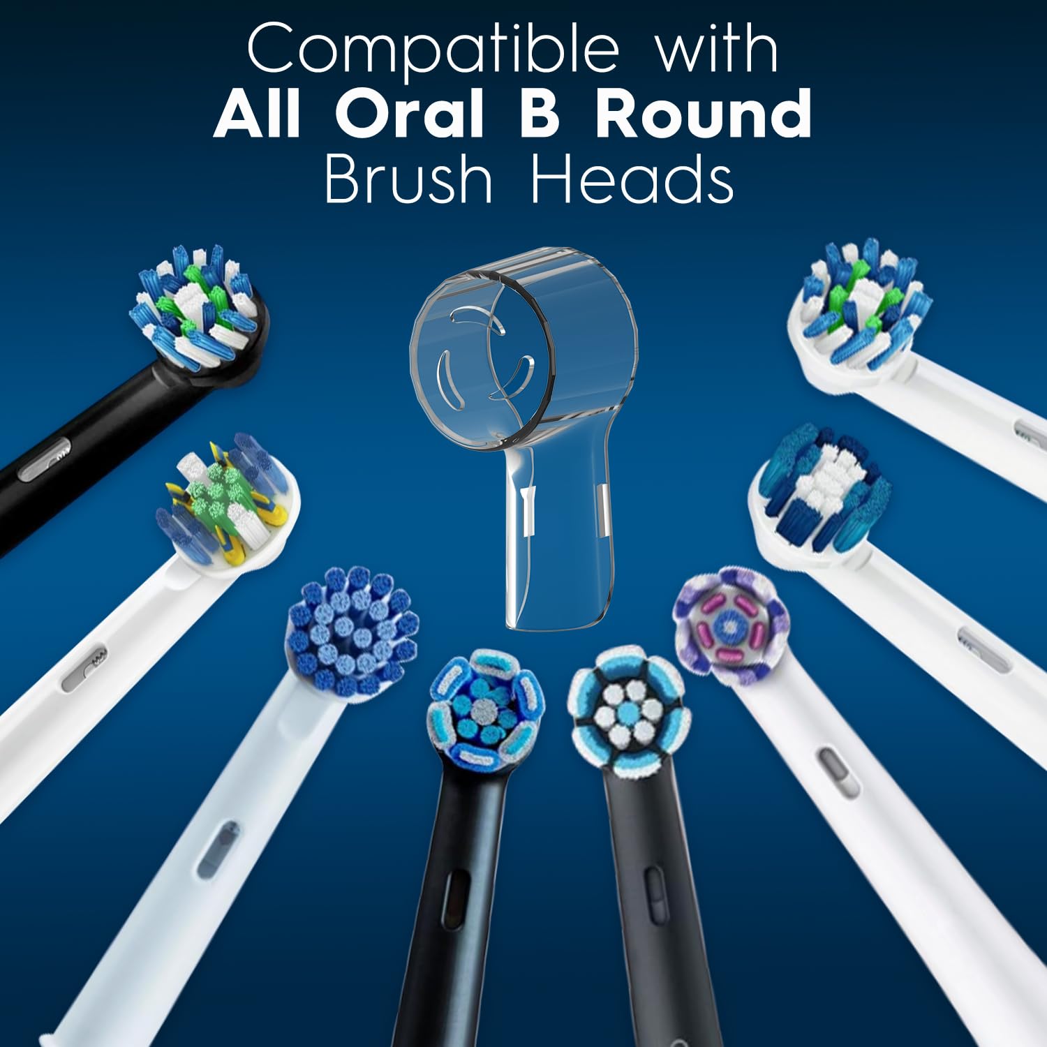 HSYTEK ventilation holes cap keeps brush dry and hygienic