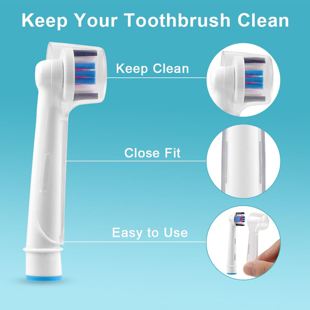 HSYTEK travel cap keeps brush heads organized and sanitary in bags