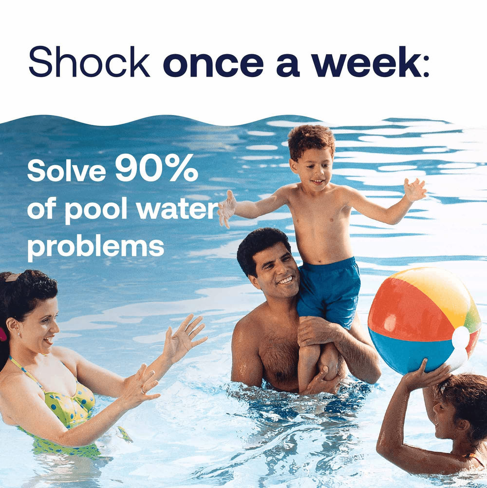 HTH vinyl-pool-safe-shock suited for vinyl liners without fading