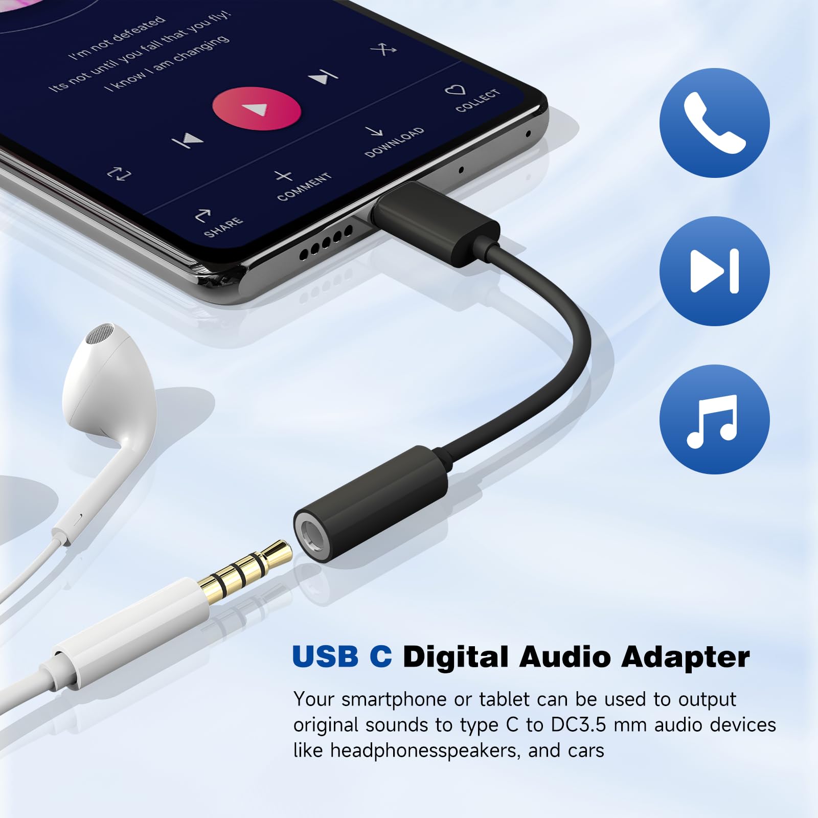 Htrenc durable aluminum shell protects the adapter