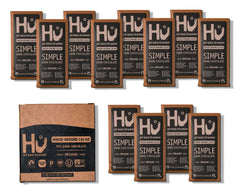 Hu Chocolate Bars 12-pack front view displays convenient packaging for busy days