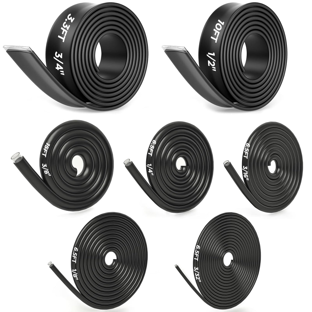 HUAKAYO seven-size heat shrink tubing kit packaging for versatile wiring projects