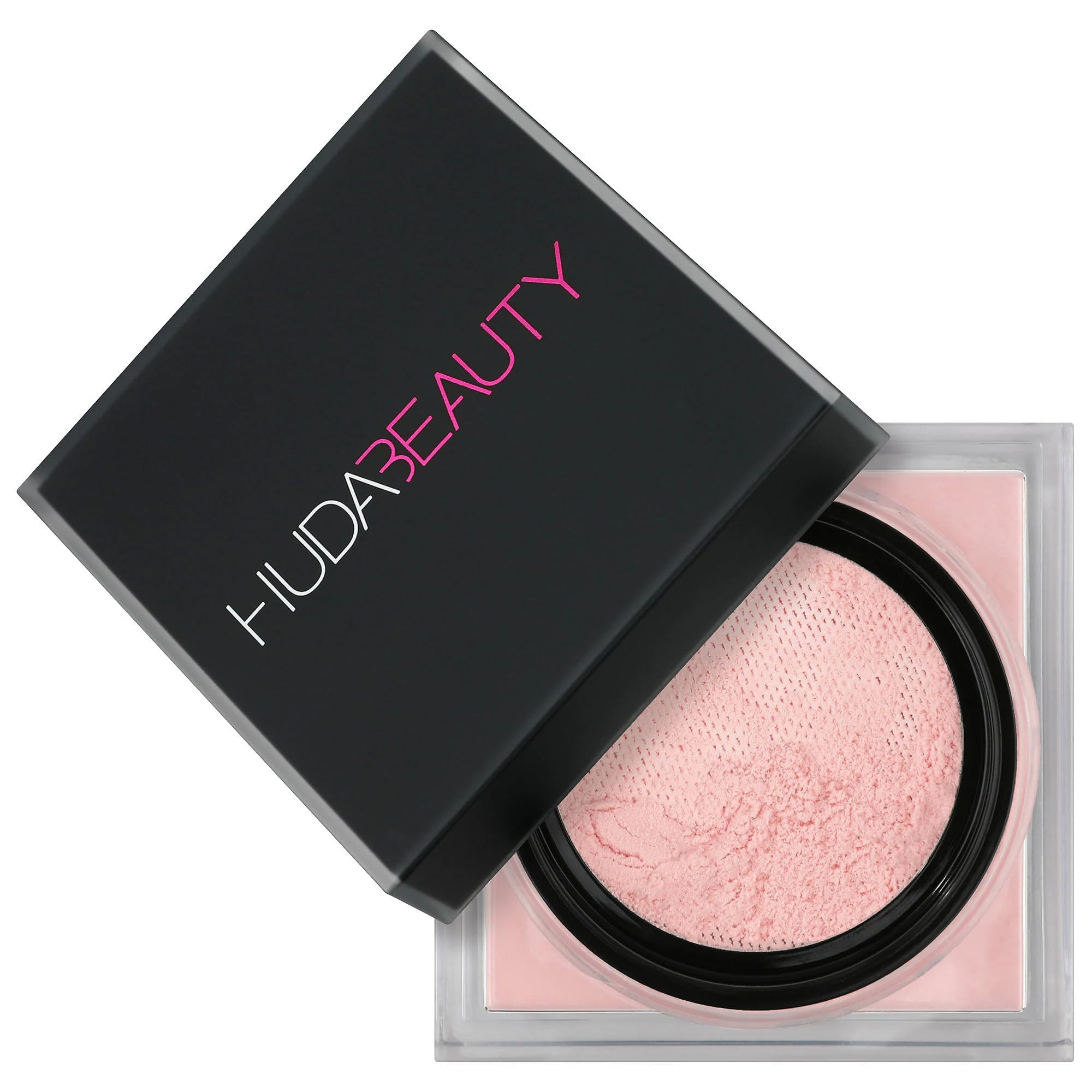 Close-up of Cherry Blossom powder texture showing a finely milled finish for blending.