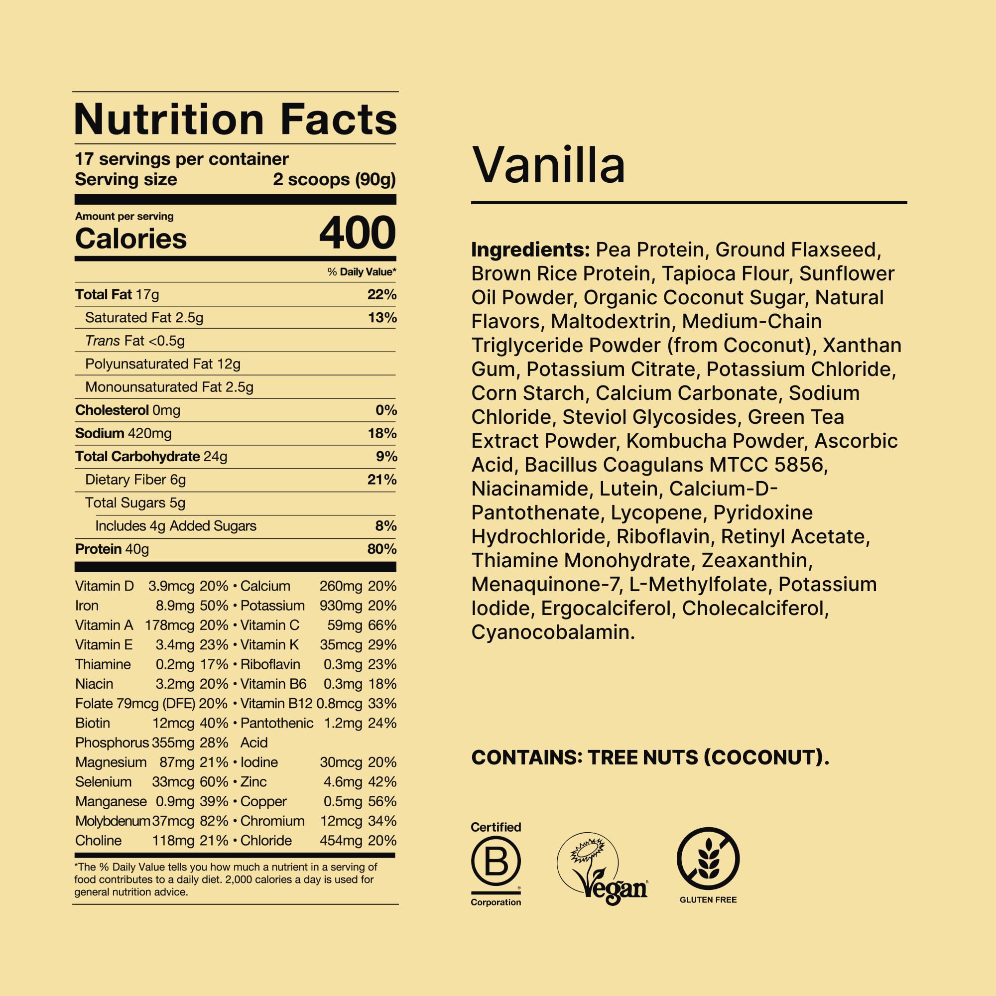 Huel Black Edition Vanilla post-workout shake in a shaker bottle