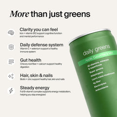 Huel Daily Greens 12-pack front view ready for busy shoppers.