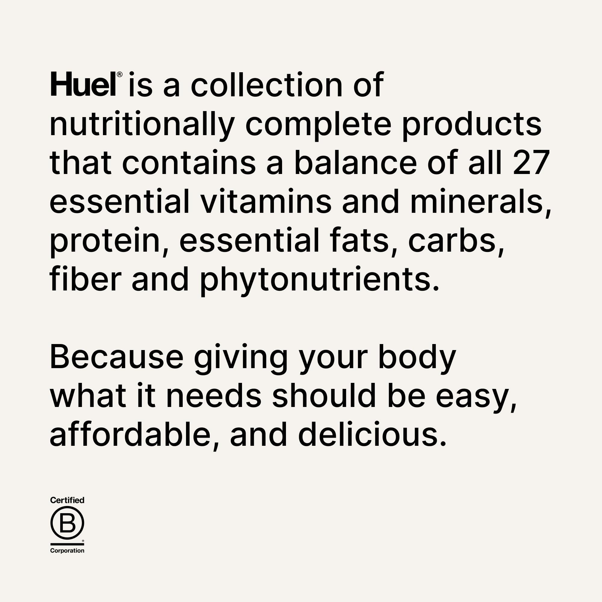 Huel Vanilla bottle on kitchen counter signals everyday meal replacement option